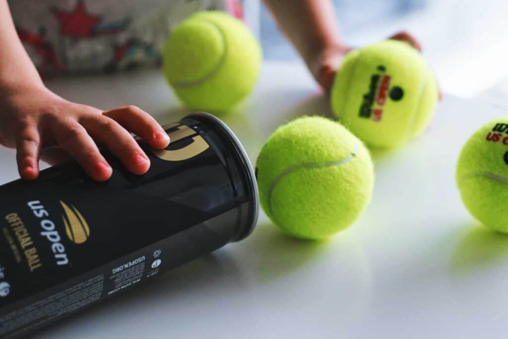 Us open tennis ball can